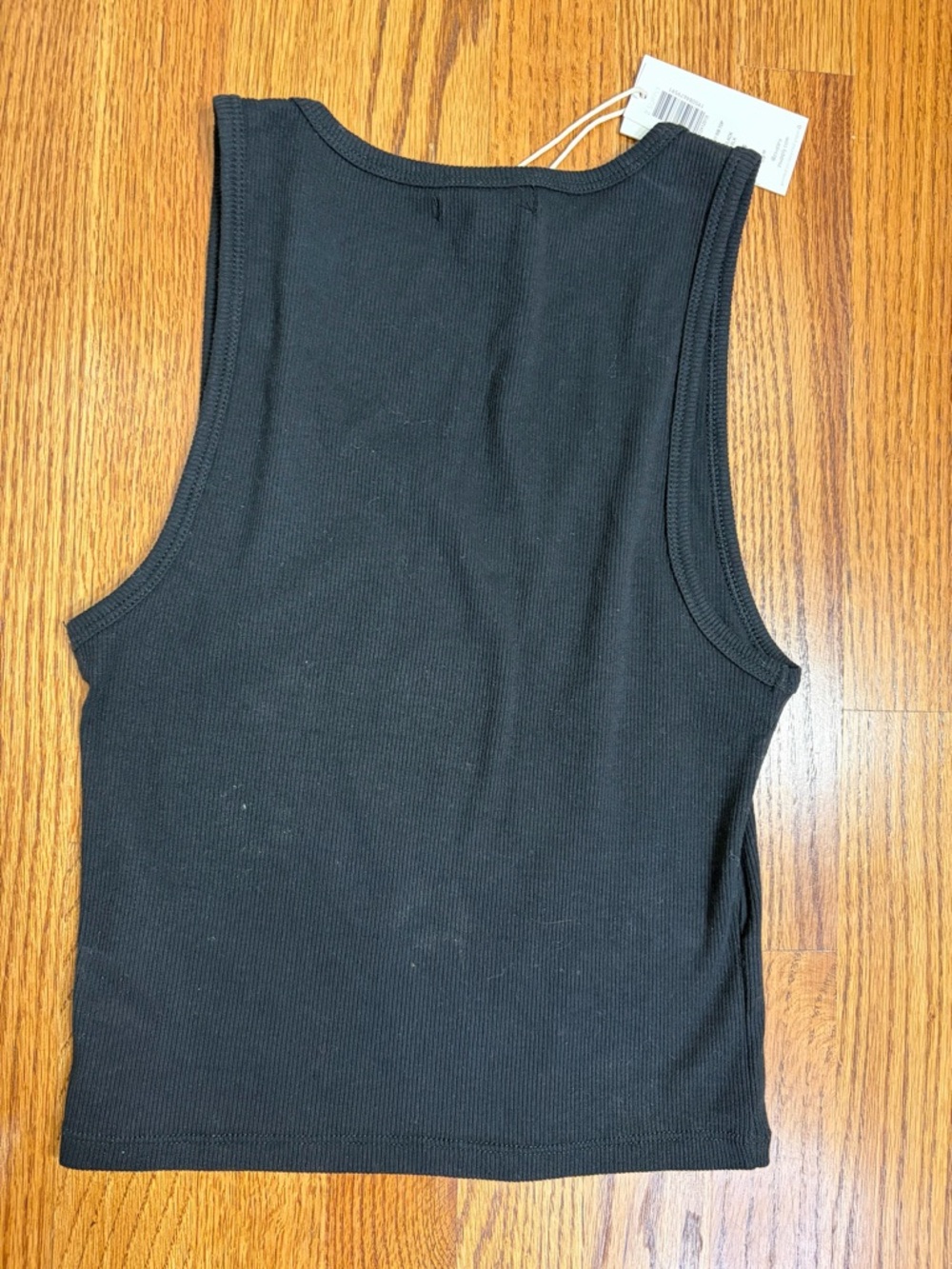 NWT Z Supply Black Ribbed Tank Top - Picture 3 of 3